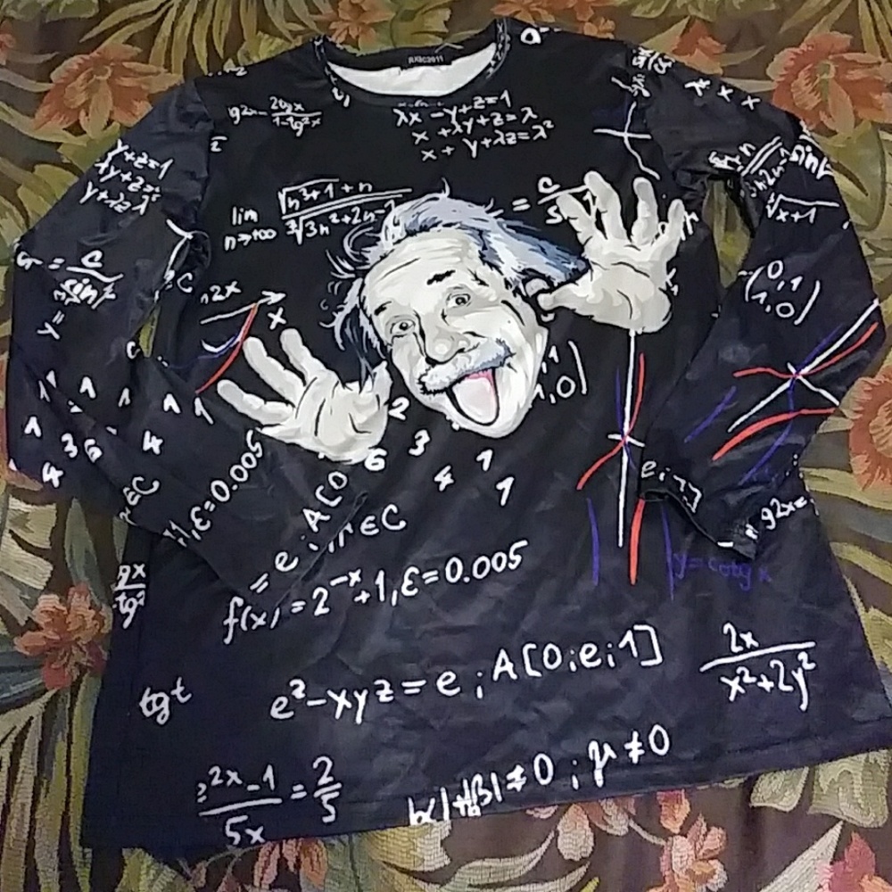 Einstein Long sleeve shirt never been worn before